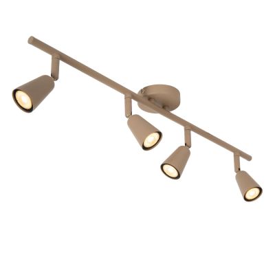 Lucide TIANA - Ceiling spotlight - 4xGU10 - Taupe